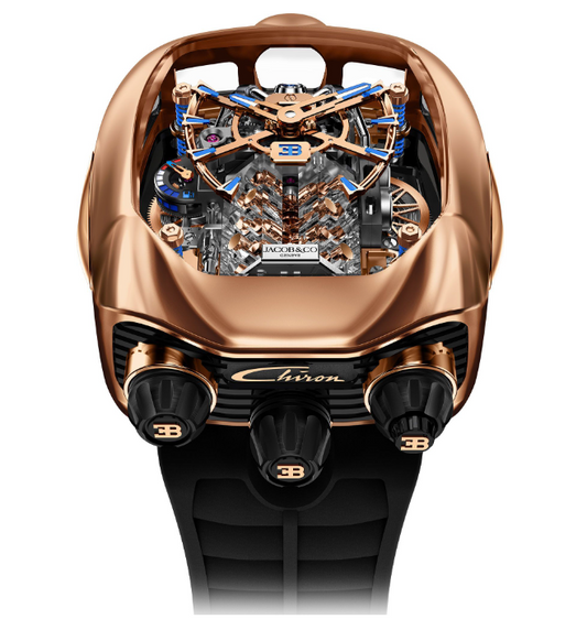 Bugatti Chiron Tourbillon Rose Gold